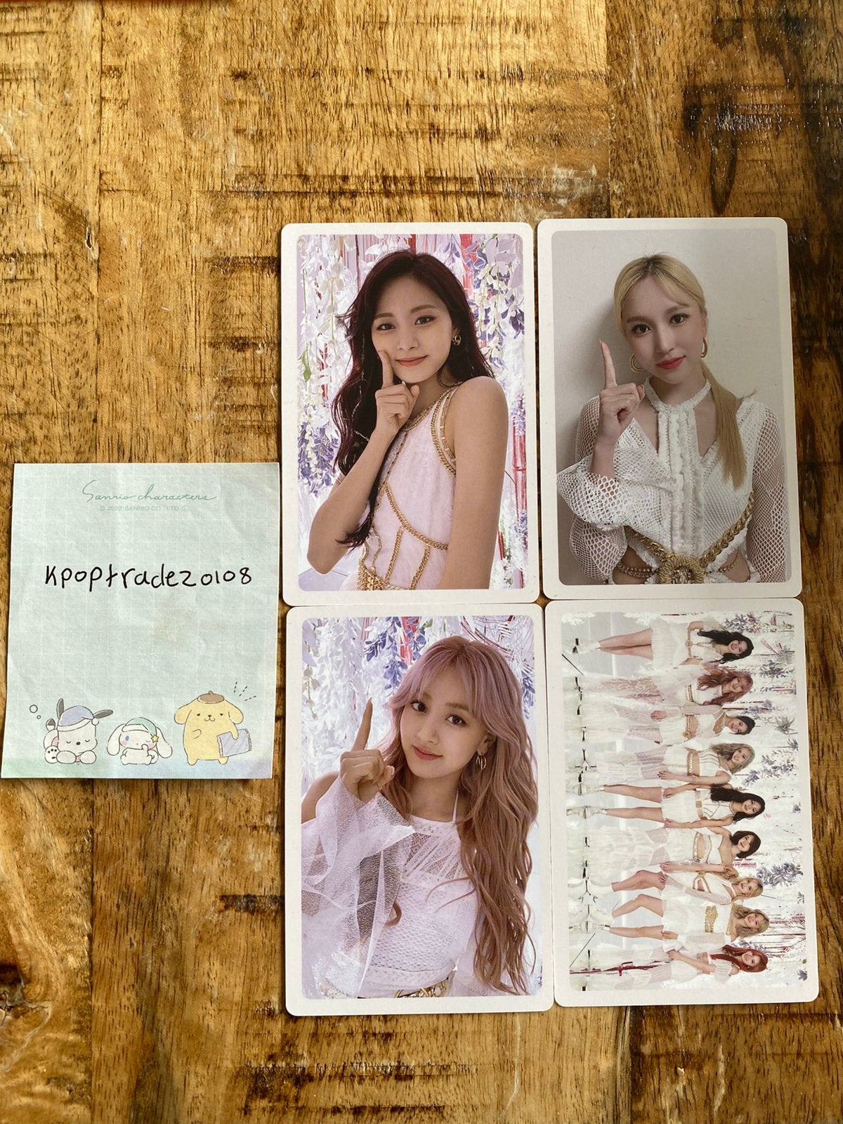 Twice Photocard Set - K-pop Collectible, Ophalen of Verzenden, Zo goed als nieuw, Foto of Kaart