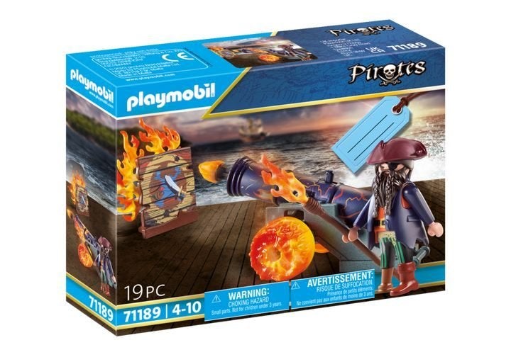 71189 piraat met kanon / starterpakket, Pirates, Complete set, Nieuw, Ophalen of Verzenden