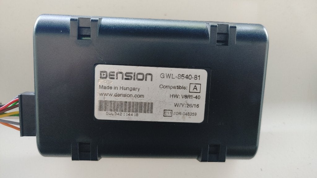 Dension gateway voor mini en fiat, inclusief kabelboom, Ophalen of Verzenden, Zo goed als nieuw