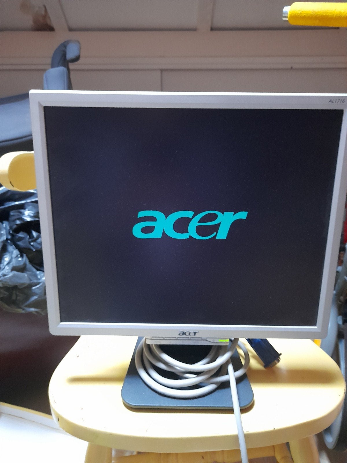 Vintage Acer LCD scherm, Computers en Software, Ophalen, Overige typen, Onbekend, Overige resoluties