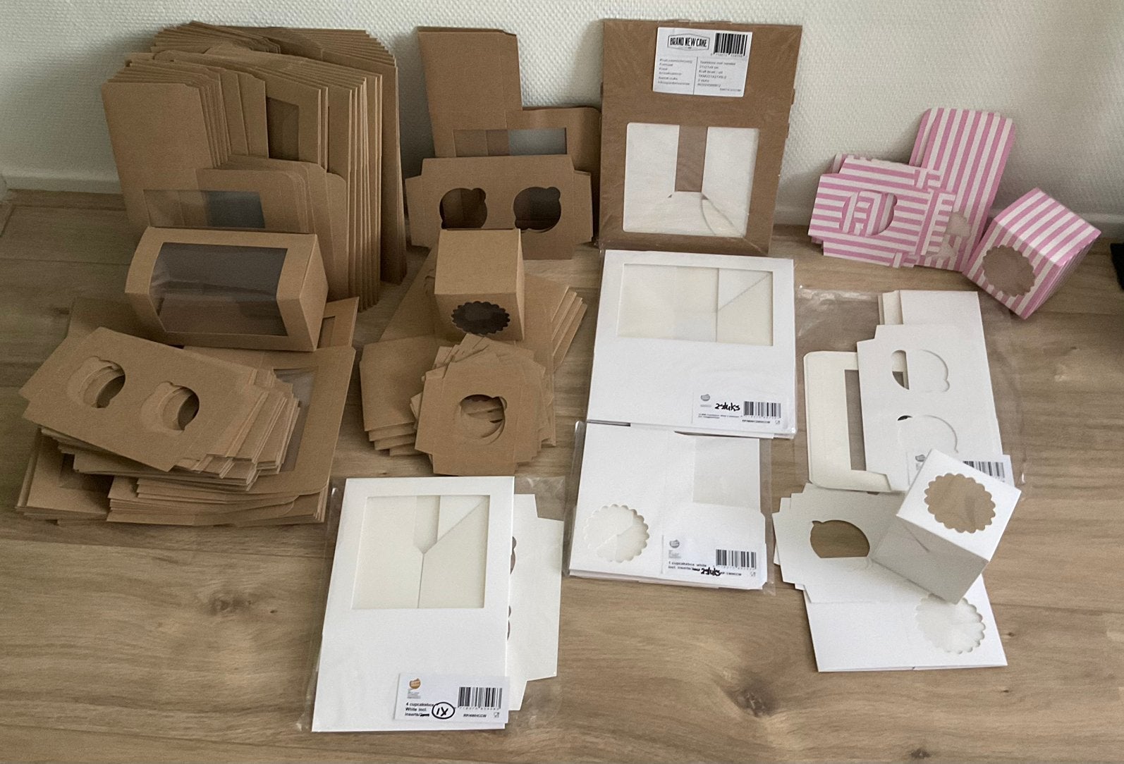 Partij taart/cupcake dozen (NIEUW), Hobby en Vrije tijd, Taarten en Cupcakes maken, Ophalen of Verzenden, Nieuw