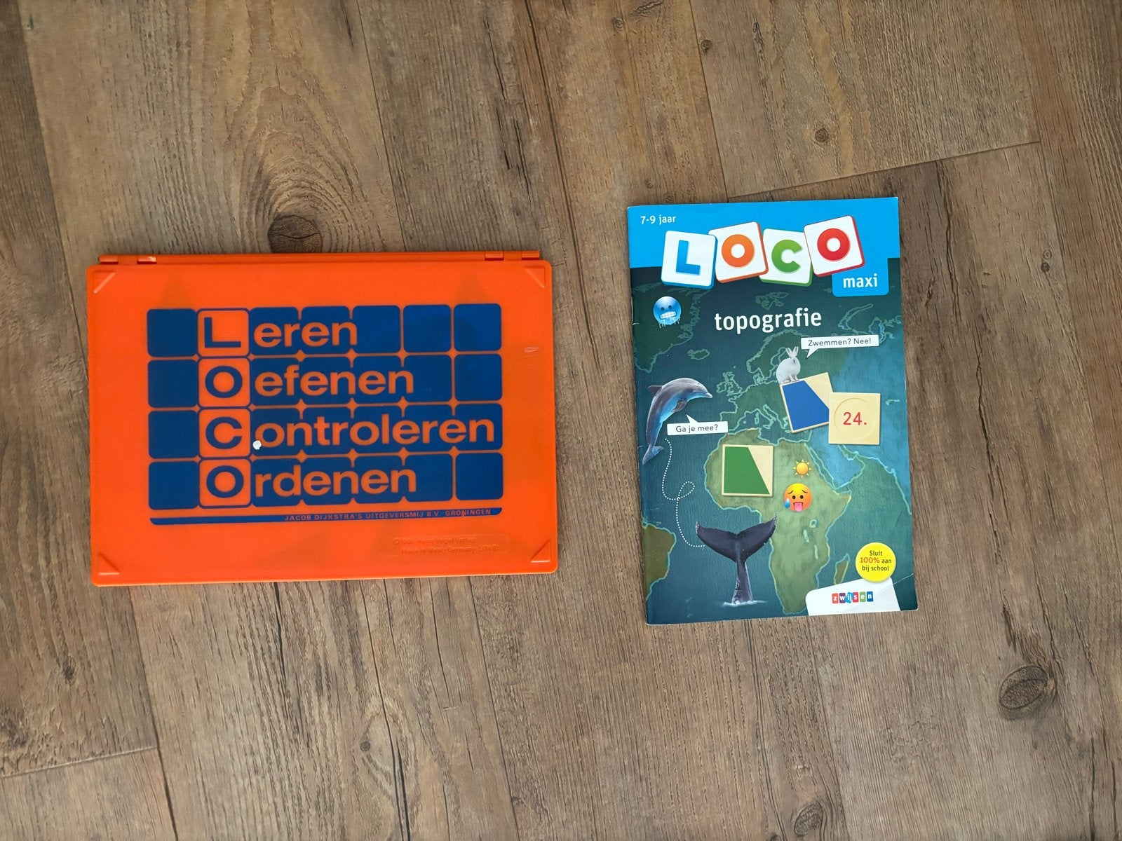 LOCO Maxi Topografie Leer- en Oefenset (7-9 jaar), Ophalen of Verzenden, Gebruikt, Taal en Lezen