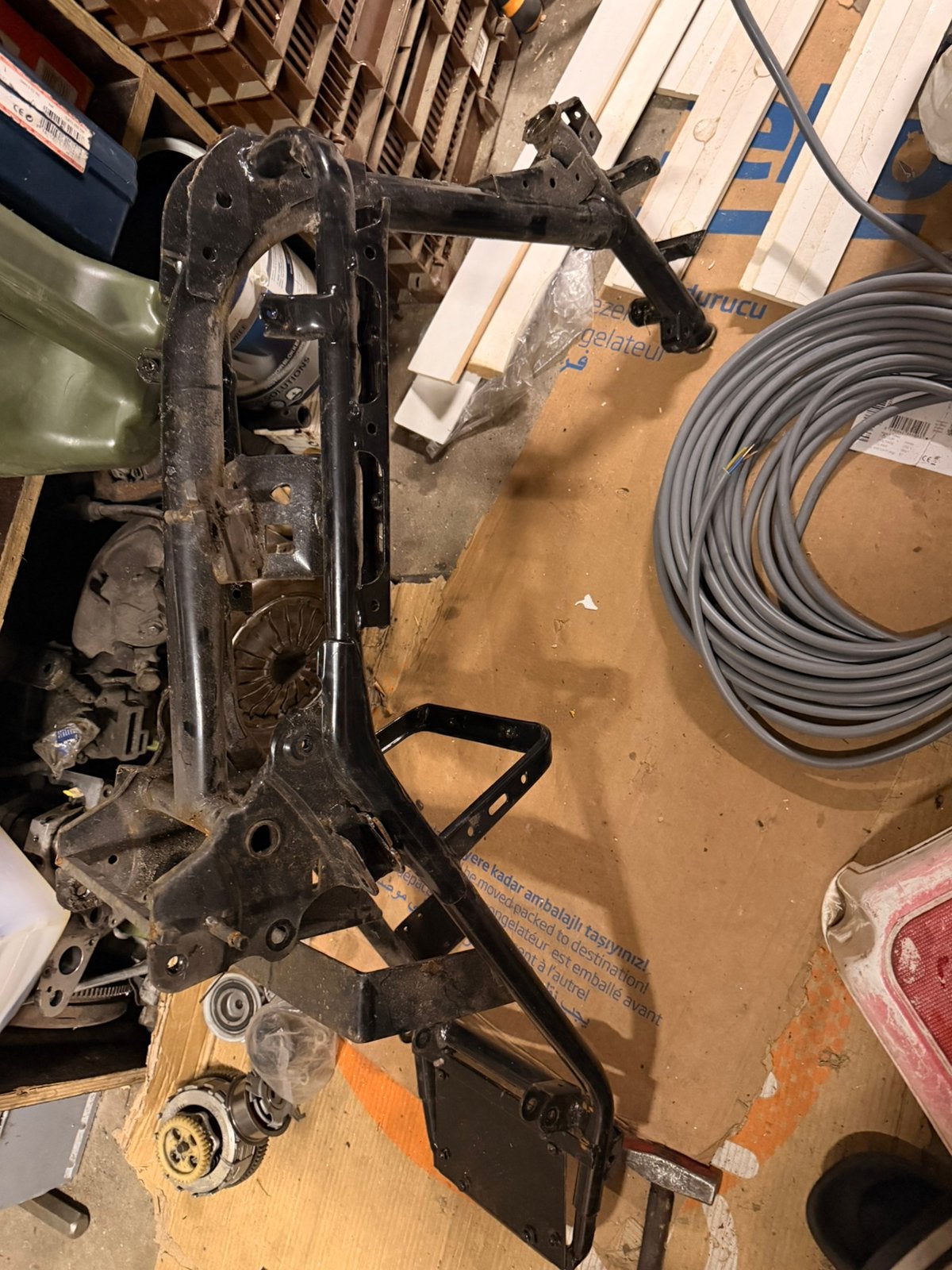 Iva go s4 frame met kenteken, Ophalen, Zo goed als nieuw, Frame