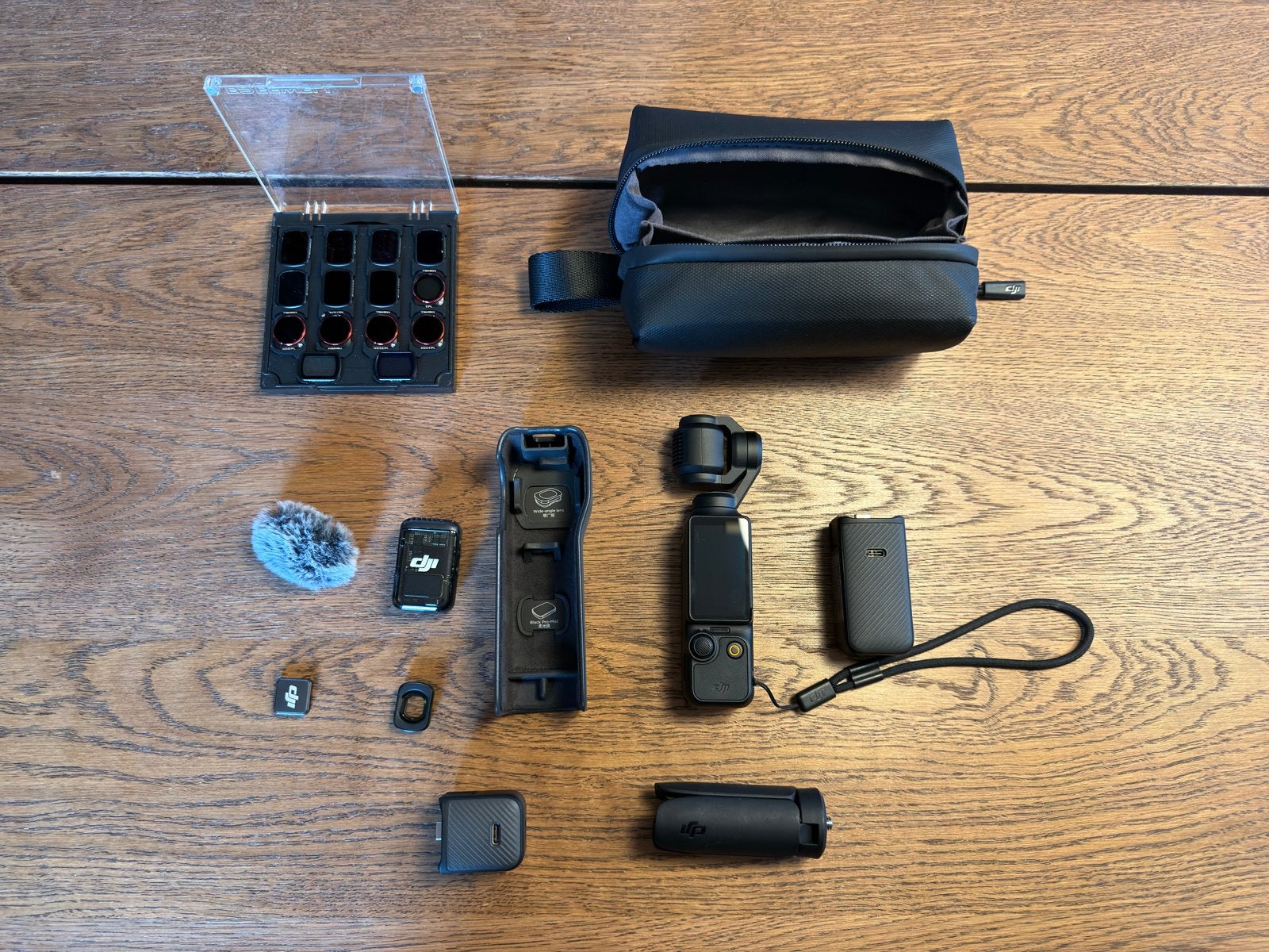 DJI Pocket 3 Creator Combo - Complete Set - Inclusief Filter, Overige merken, Overige soorten, Zo goed als nieuw, Externe microfoon