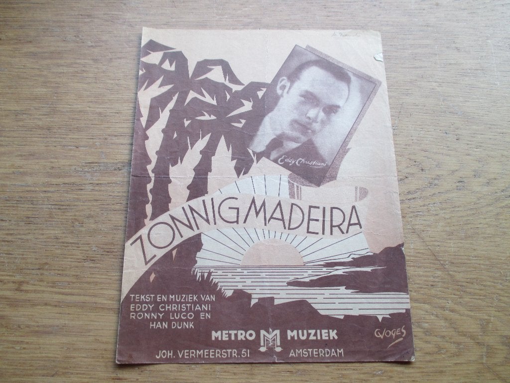 Zonnig madeira, Ophalen of Verzenden, Gebruikt, Artiest of Componist, Populair