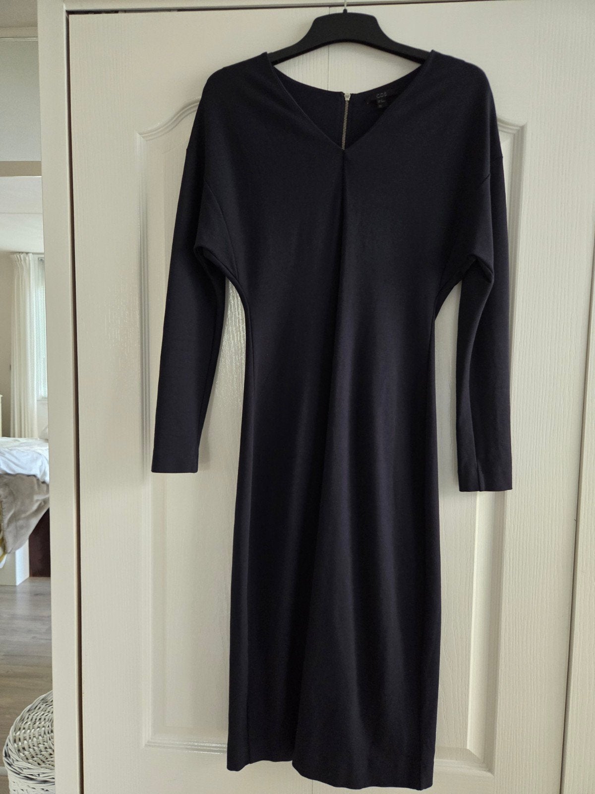 te koop, Kleding | Dames, Jurken, Blauw, Ophalen of Verzenden, Zo goed als nieuw, Maat 36 (S)