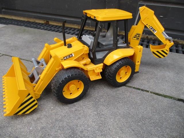 bruder JCB baggerkraan, Ophalen, Zo goed als nieuw
