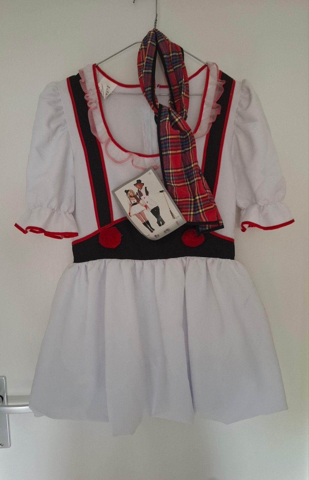 Clownsjurk mt 38, Kleding | Dames, Carnavalskleding en Feestkleding, Maat 38/40 (M), Carnaval, Verzenden, Nieuw