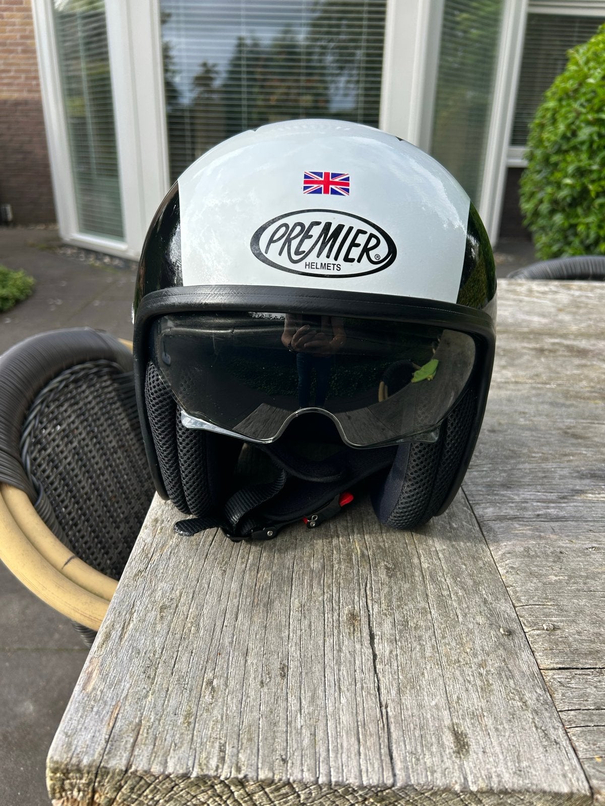 Premier Jethelm met Union Jack - Maat L, Overige merken, M, Heren, Jethelm