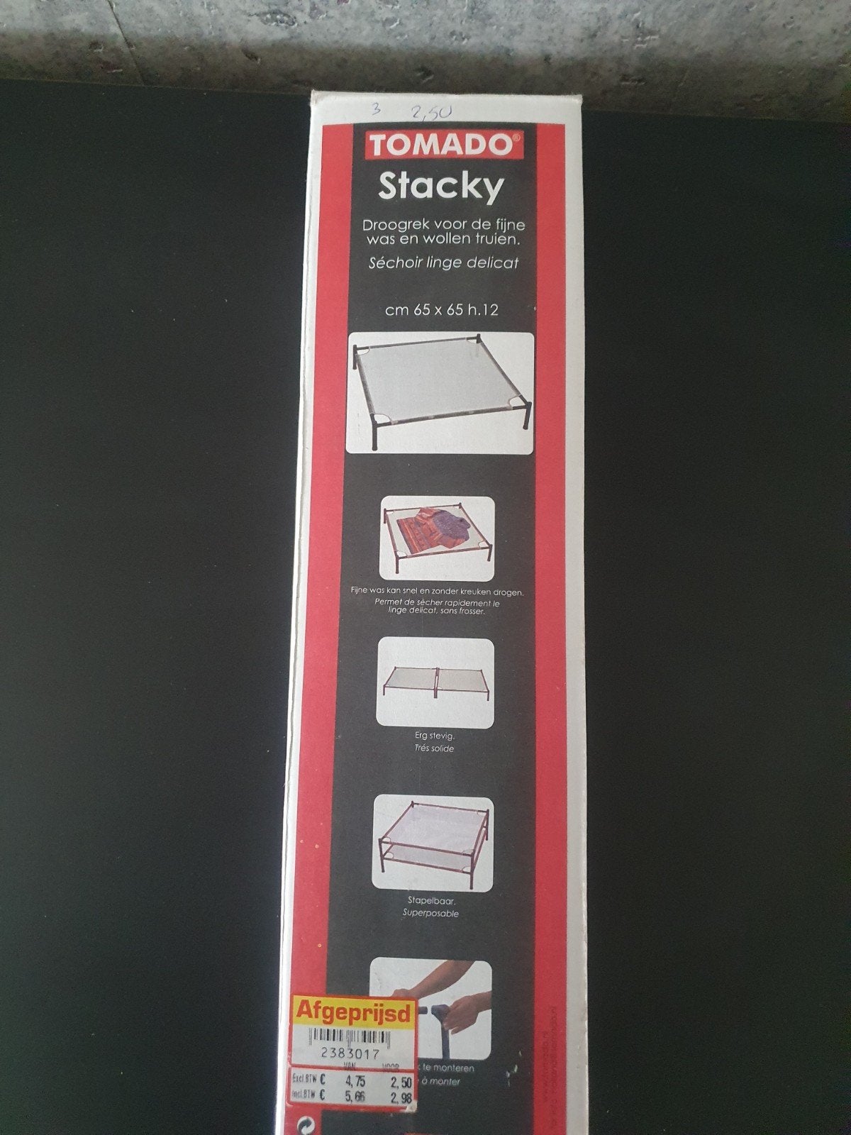 Nieuw Tomado Stacky droogrek voor fijne was en truien, Ophalen of Verzenden, Nieuw