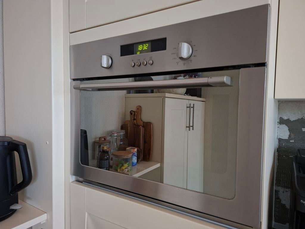 Pelgrim Inbouw Combi oven, Witgoed en Apparatuur, Magnetrons, Ophalen, Combimagnetron, Gebruikt, 60 cm of meer