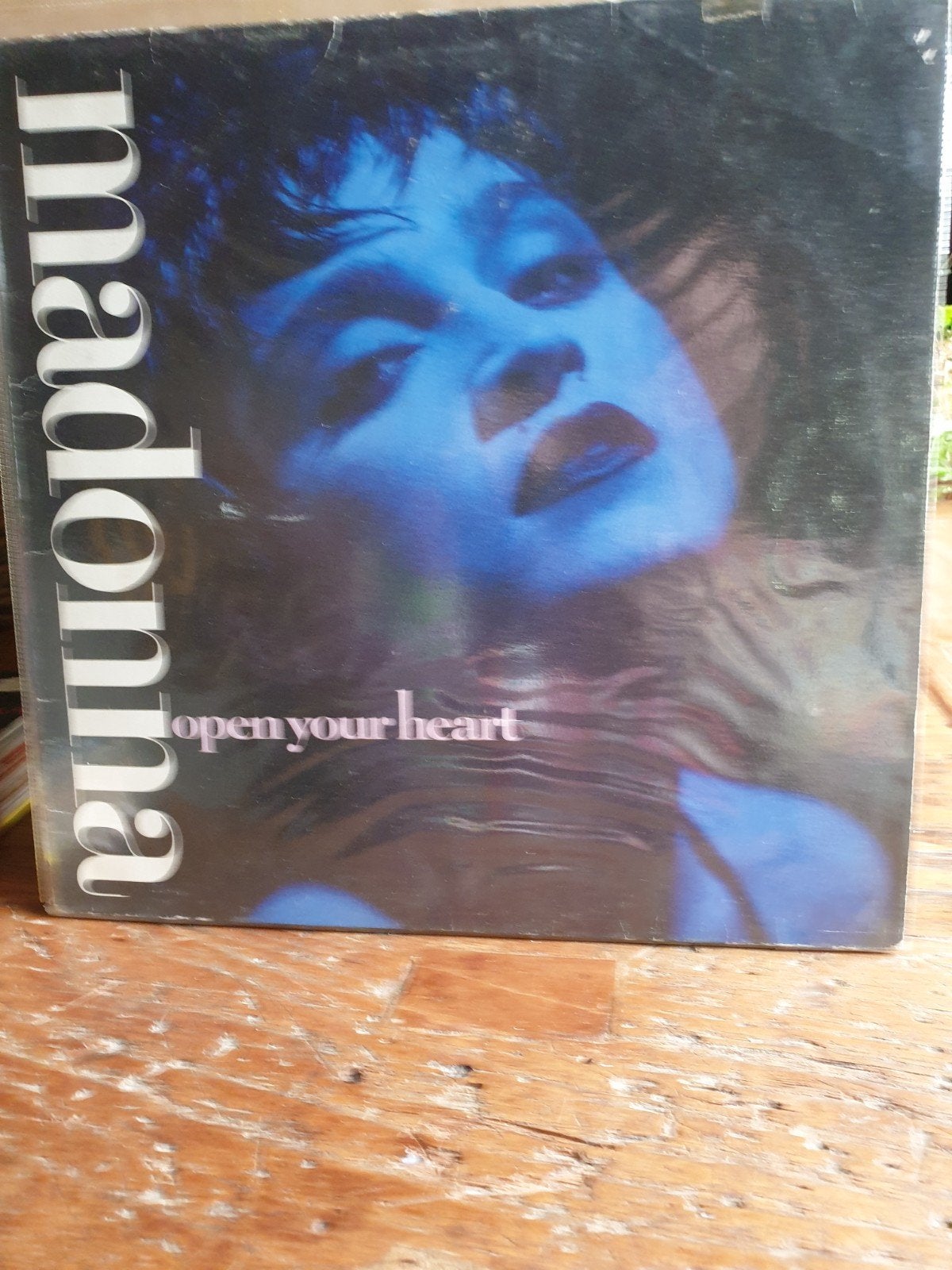 Madonna - Open your heart, maxi single (M1), Ophalen of Verzenden, Gebruikt, 12 inch, Overige typen