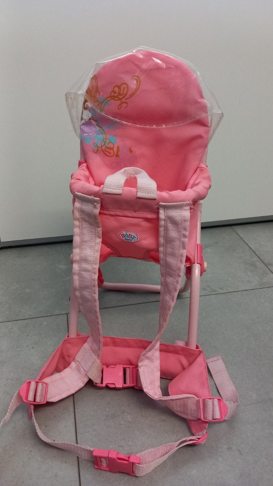 baby born poppen rugdrager draagzak, Ophalen of Verzenden, Gebruikt, Babypop