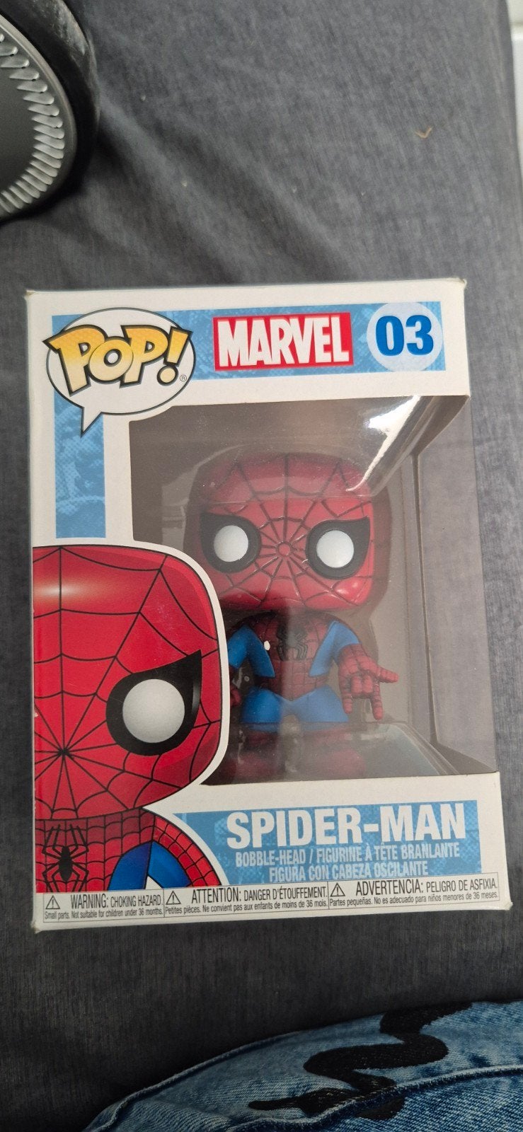 Funko pop spider-man van de serie Marvel #03, Ophalen of Verzenden, Nieuw