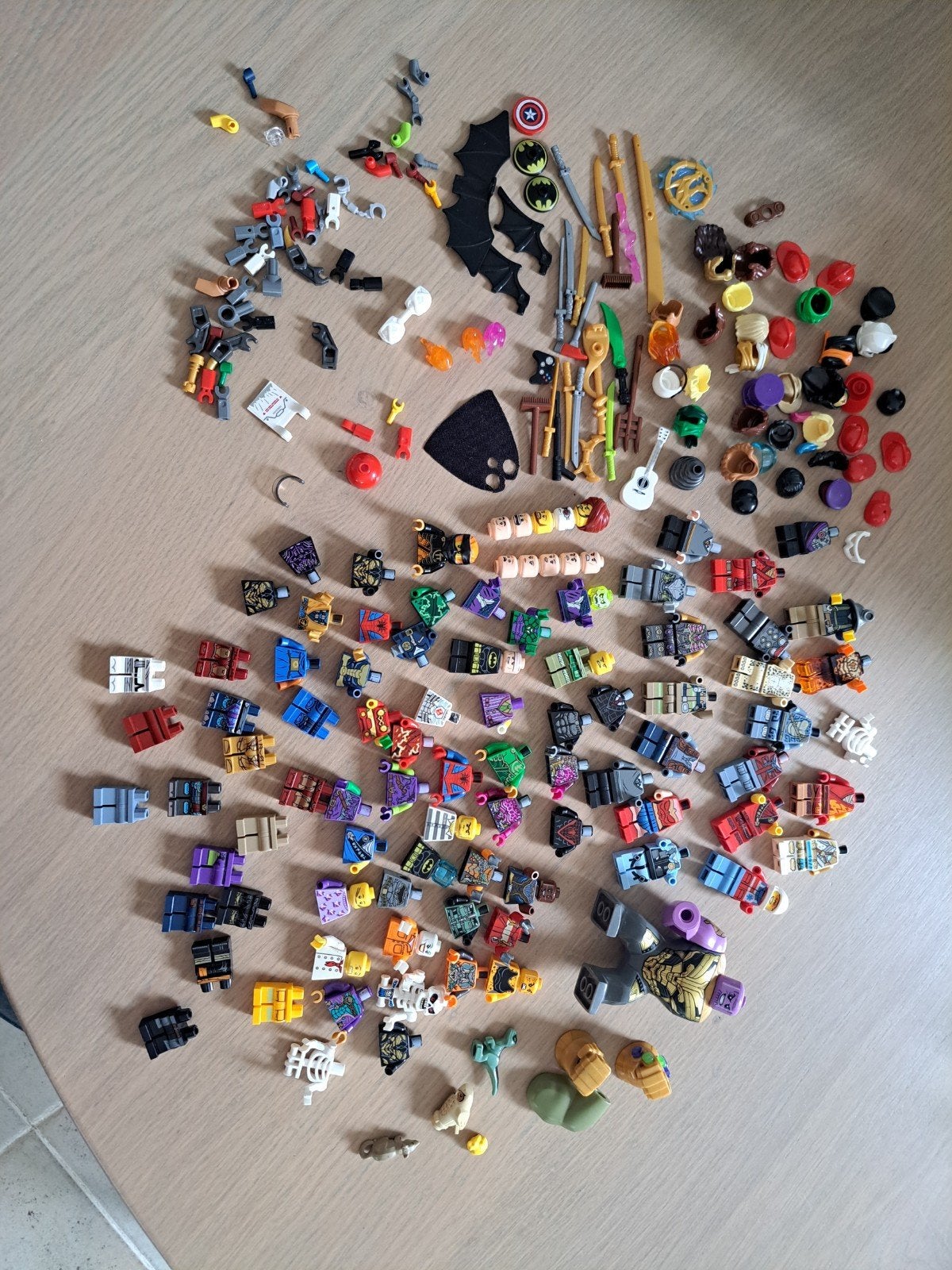 LEGO minifiguur‑onderdelen, Ophalen of Verzenden