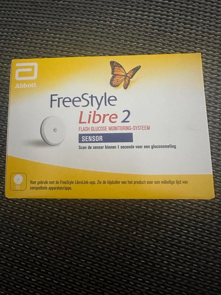 Abbott FreeStyle Libre 2 Flash Glucose Monitoring Systeem, Ophalen of Verzenden, Zo goed als nieuw