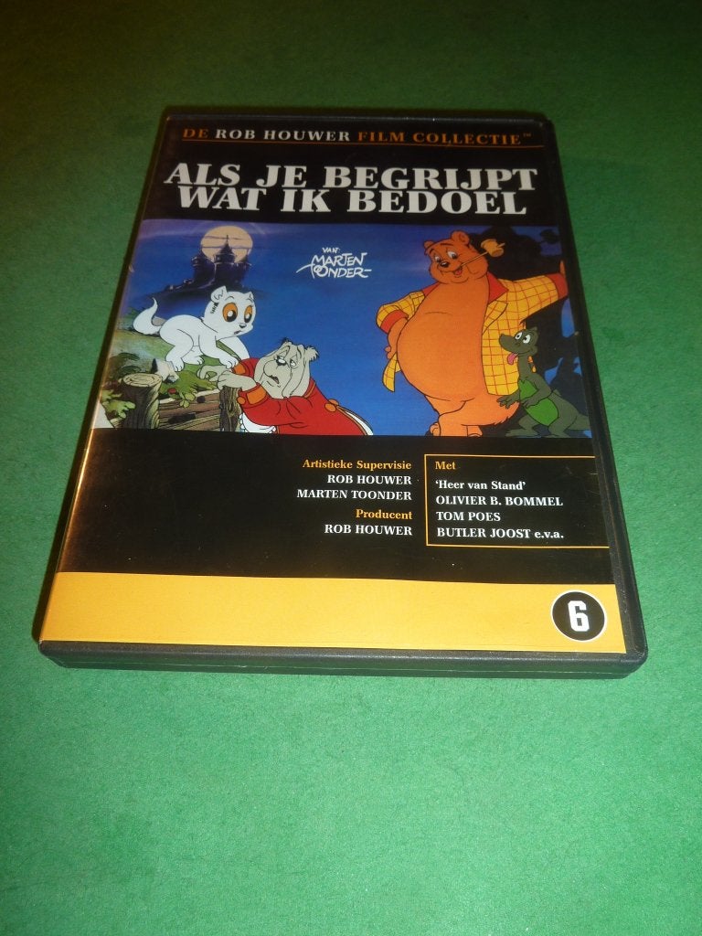 Als je begrijpt wat ik bedoel Harrie Geelen dvd O. Bommel, Cd's en Dvd's, Europees, Tekenfilm, Verzenden, Alle leeftijden