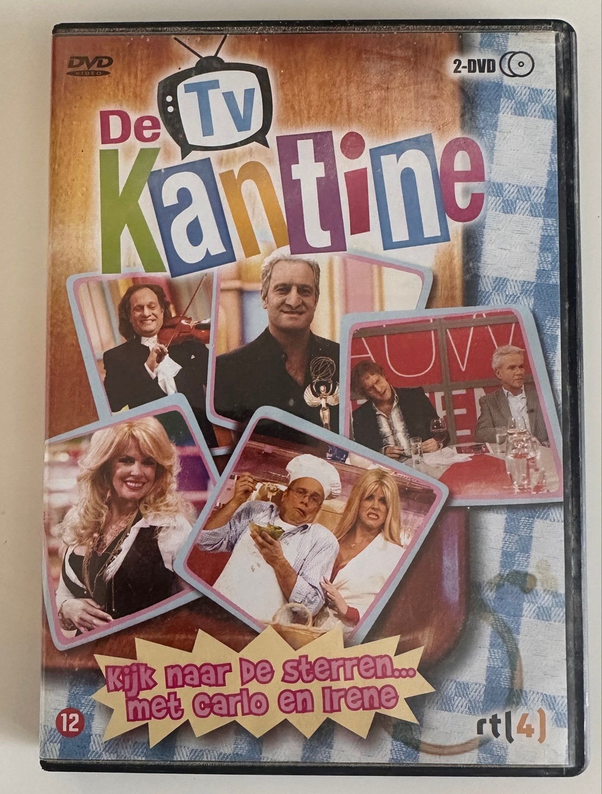 De TV Kantine - Kijk naar de sterren... met Carlo en Irene, Cd's en Dvd's, Ophalen, Gebruikt, Nederlands, Nederlands