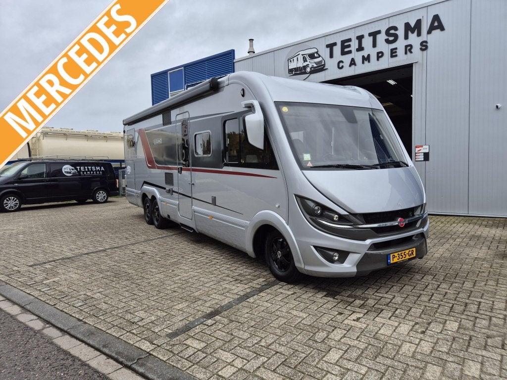 Bürstner Elegance I 910 G Mercedes-Benz 177 PK 9G, Caravans en Kamperen, Automaat, Vloeistofverwarming, Bedrijf, Diesel