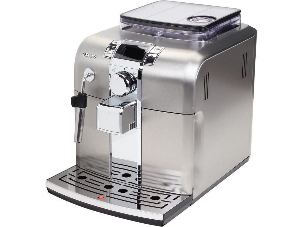 gezocht: saeco syntia, Ophalen of Verzenden, Niet werkend, Koffiemachine