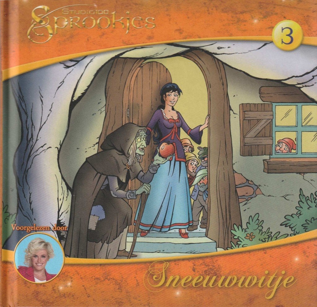 Sneeuwwitje - boek & luister CD - Studio 100 Sprookje, Ophalen of Verzenden, Zo goed als nieuw