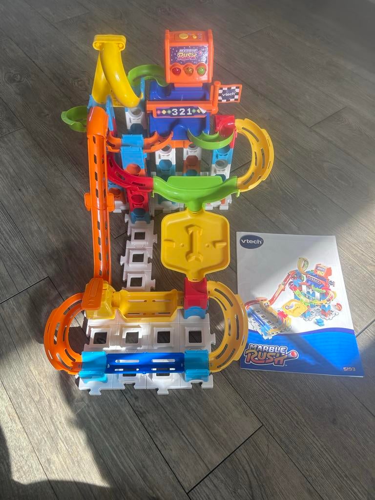 VTech Marble Rush knikkerbaan - Zo goed als nieuw, Ophalen of Verzenden, Zo goed als nieuw, Jongen of Meisje