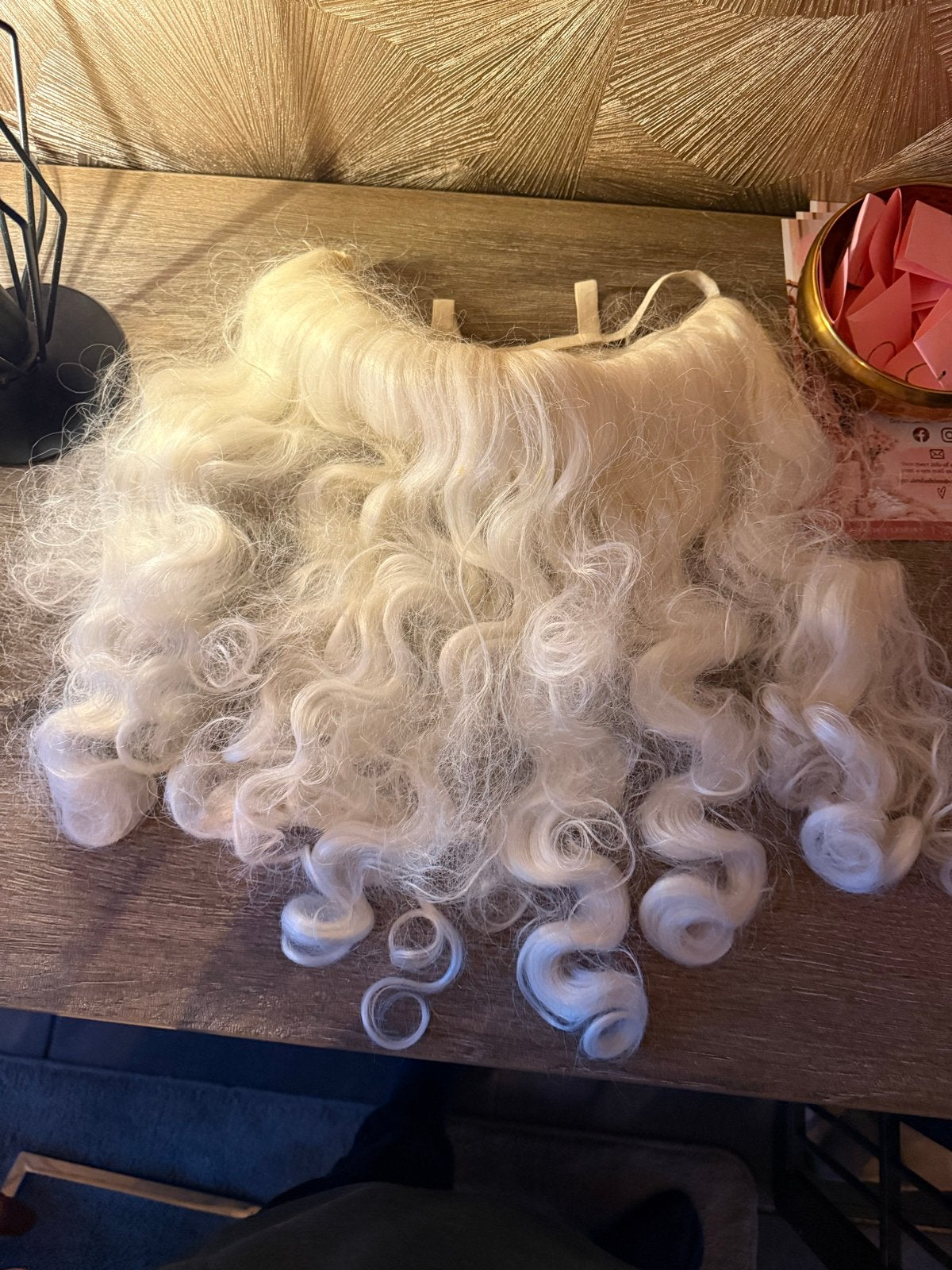 Sinterklaas pruik,baard en snor, Ophalen of Verzenden