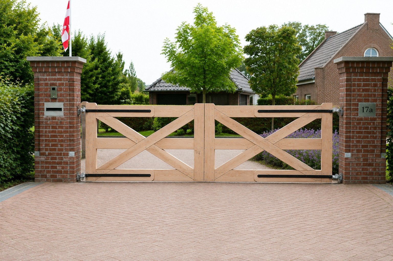 exclusieve landhekken te koop, Ophalen, 150 tot 200 cm, Hout, 200 cm of meer