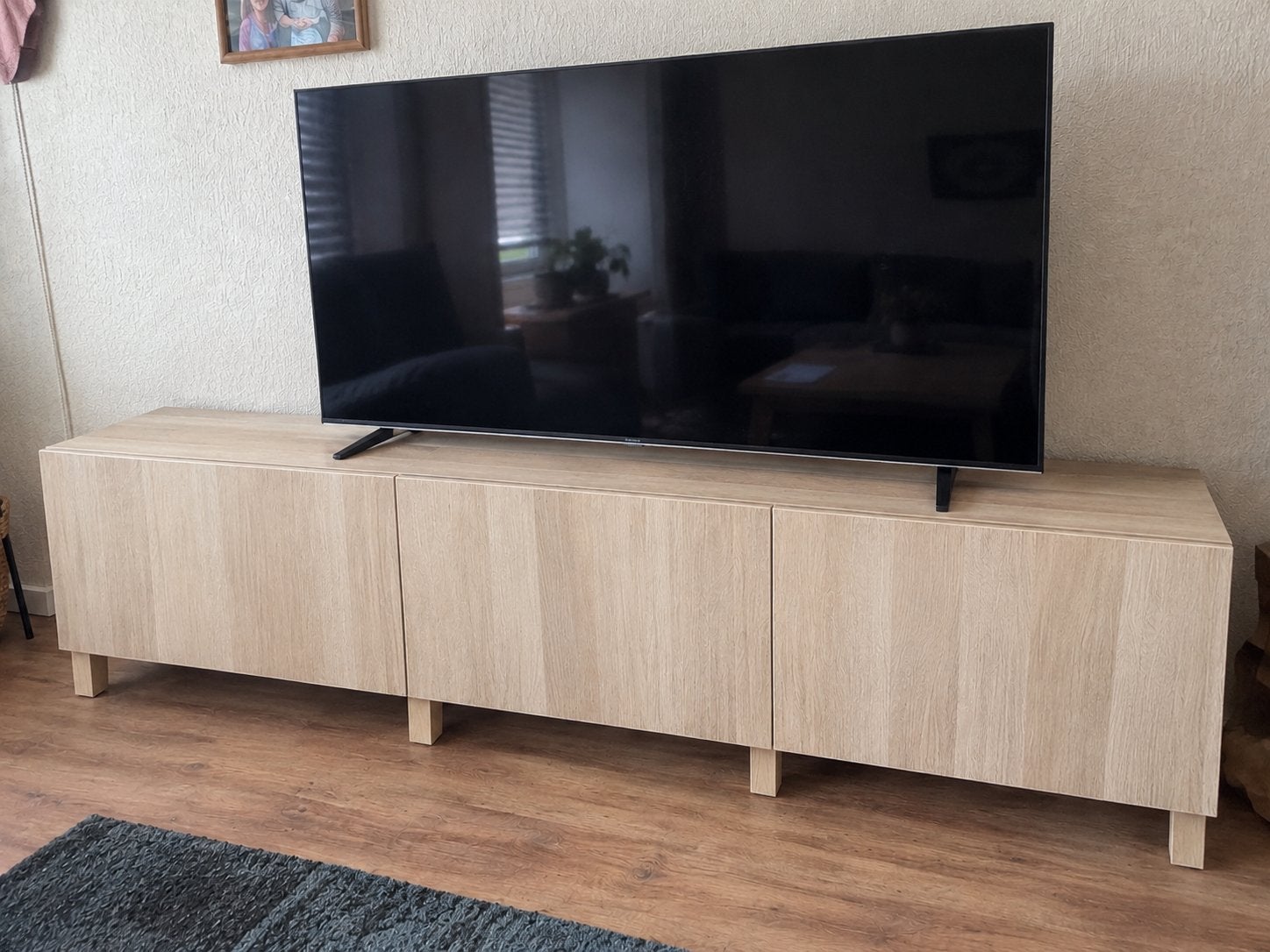 IKEA Besta tv-meubel, Ophalen, 150 tot 200 cm, Zo goed als nieuw, Minder dan 100 cm