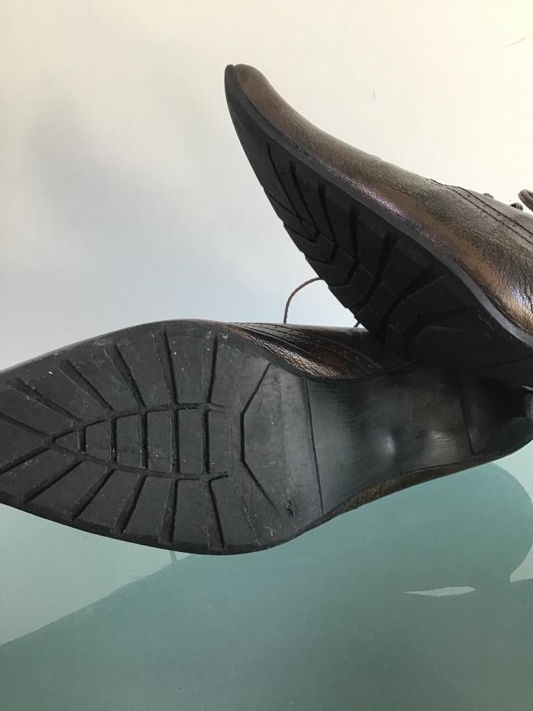 Roberto Santi 38 | leren bruine hakken | Gratis verzenden, Pumps, Bruin, Verzenden, Roberto Santi