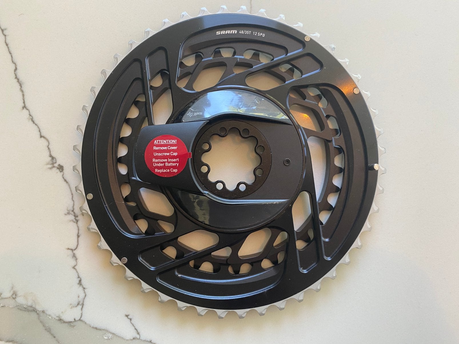 Sram Force spider 48/35 powermeter, Fietsen en Brommers, Fietsonderdelen, Crankstel of Pedalen, Nieuw, Ophalen of Verzenden, Aluminium