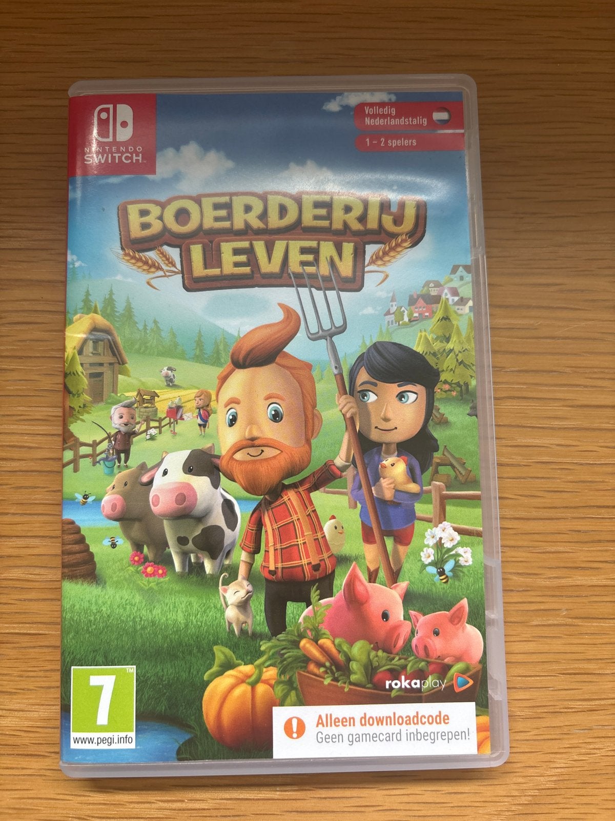 Boerderij Leven Nintendo Switch (Alleen download code), Ophalen of Verzenden, Gebruikt, Zonder controller, Switch OLED