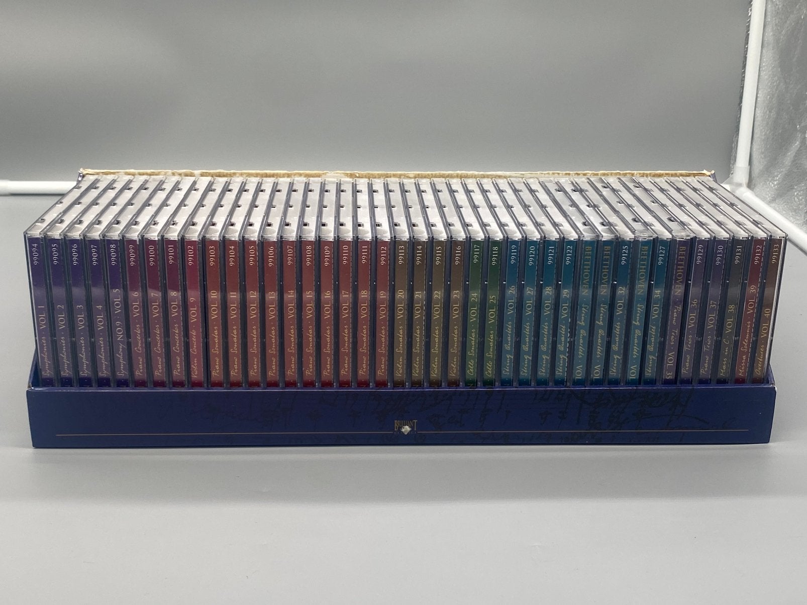 Ludwig van Beethoven The Complete Masterworks 40 CD Box Set, Cd's en Dvd's, Gebruikt, Met bonustracks, Overige typen, Ophalen of Verzenden