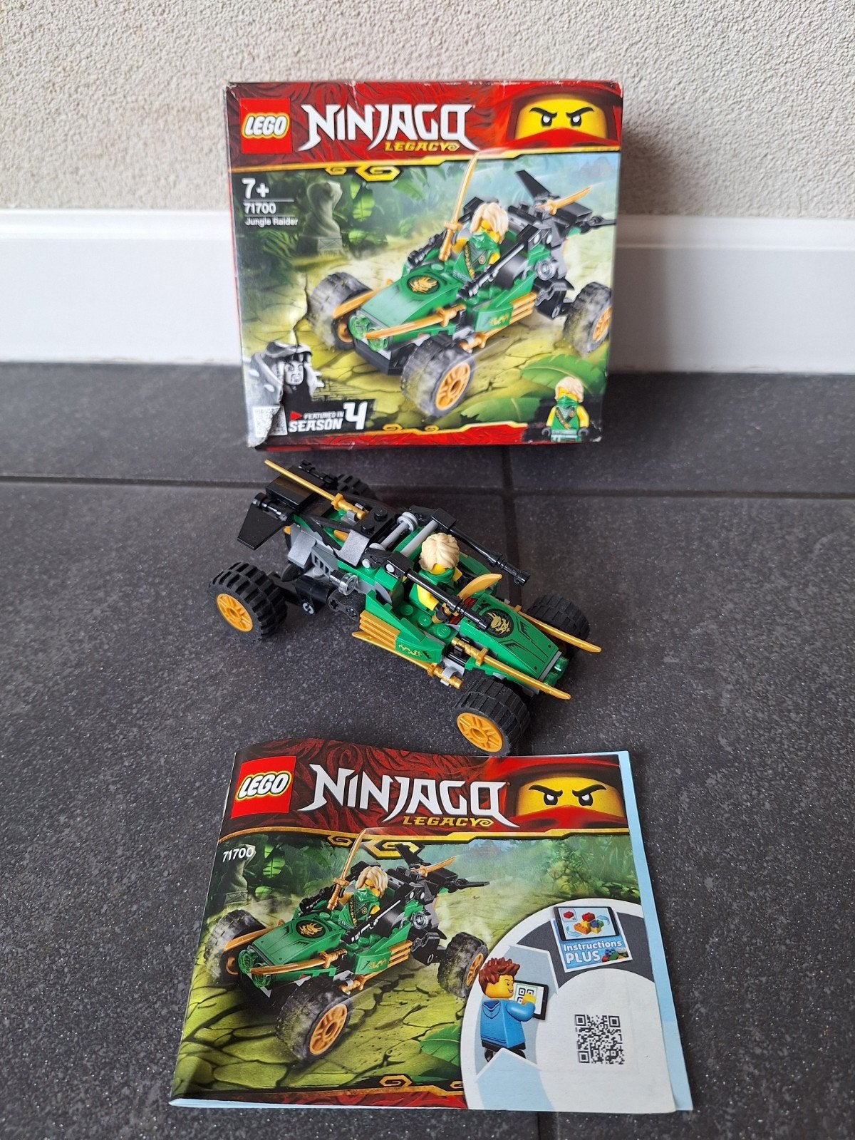 Lego Ninjago 71700 Jungle Raider - Complete set met doos, Ophalen, Compleet, Lego, Zo goed als nieuw