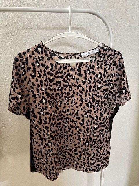 Costes nette blouse luipaard print (maat 38), Maat 38/40 (M), Nieuw, Ophalen of Verzenden, Costes