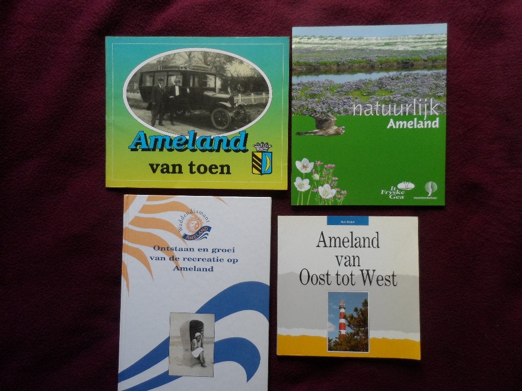 Diverse boekjes over Ameland 8 X, Ophalen of Verzenden, Gelezen, Ameland, Friesland