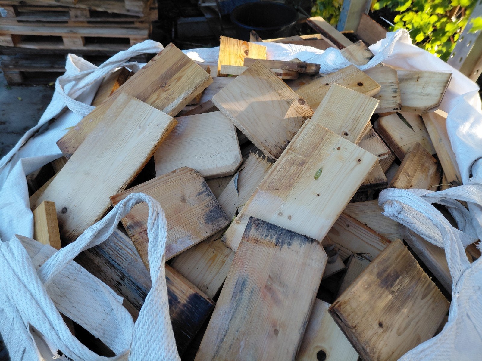 haardhout stookhout, Minder dan 3 m³, Ophalen, Overige houtsoorten, Blokken