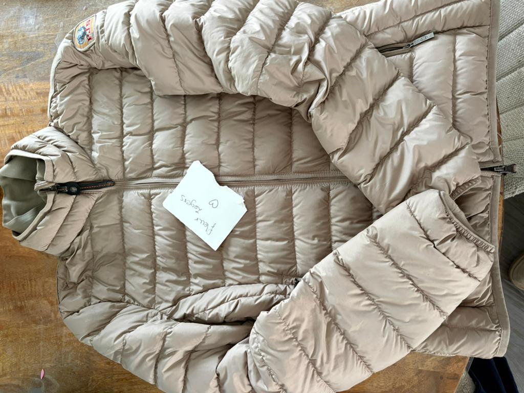 Parajumper jas maat s, Ophalen of Verzenden, Zo goed als nieuw, Maat 36 (S), Beige