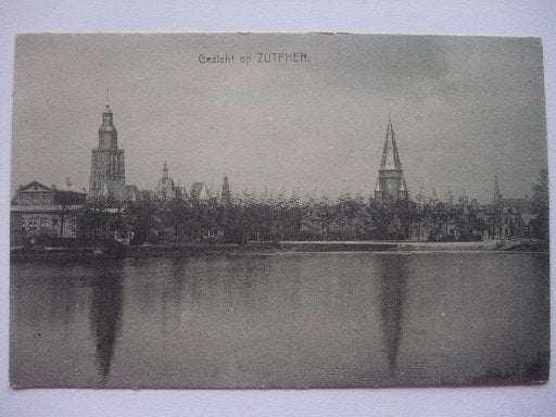 P284 Gezicht op Zutphen, Verzenden, Voor 1920, Ongelopen, Gelderland