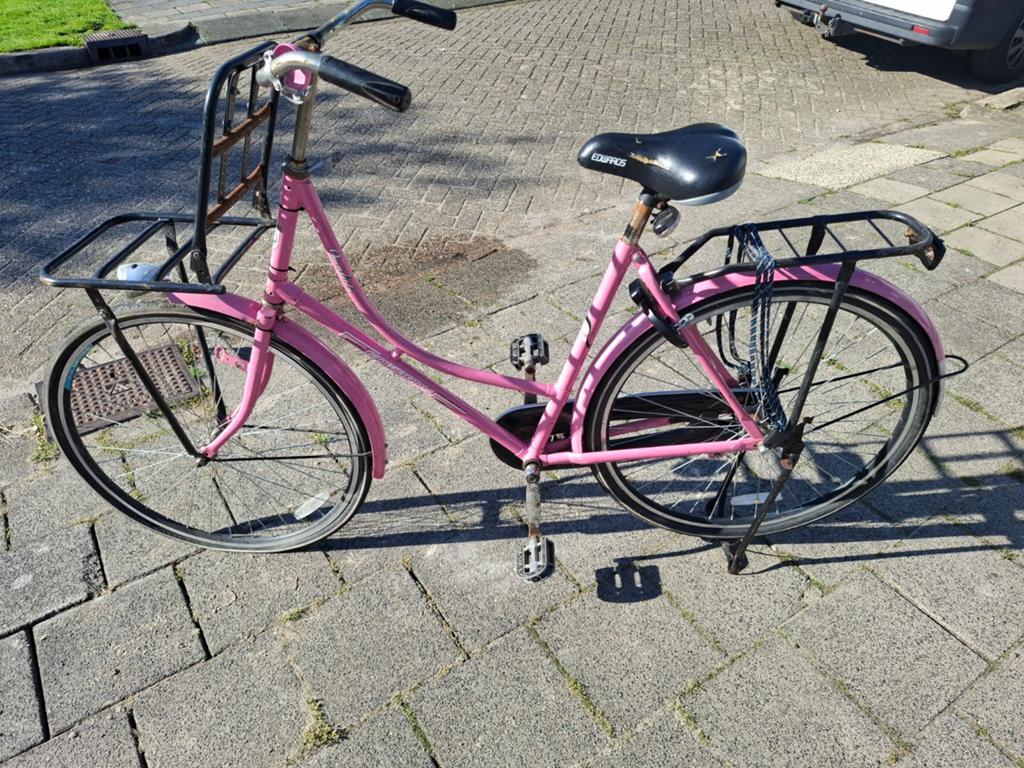2 omafietsen, Ophalen