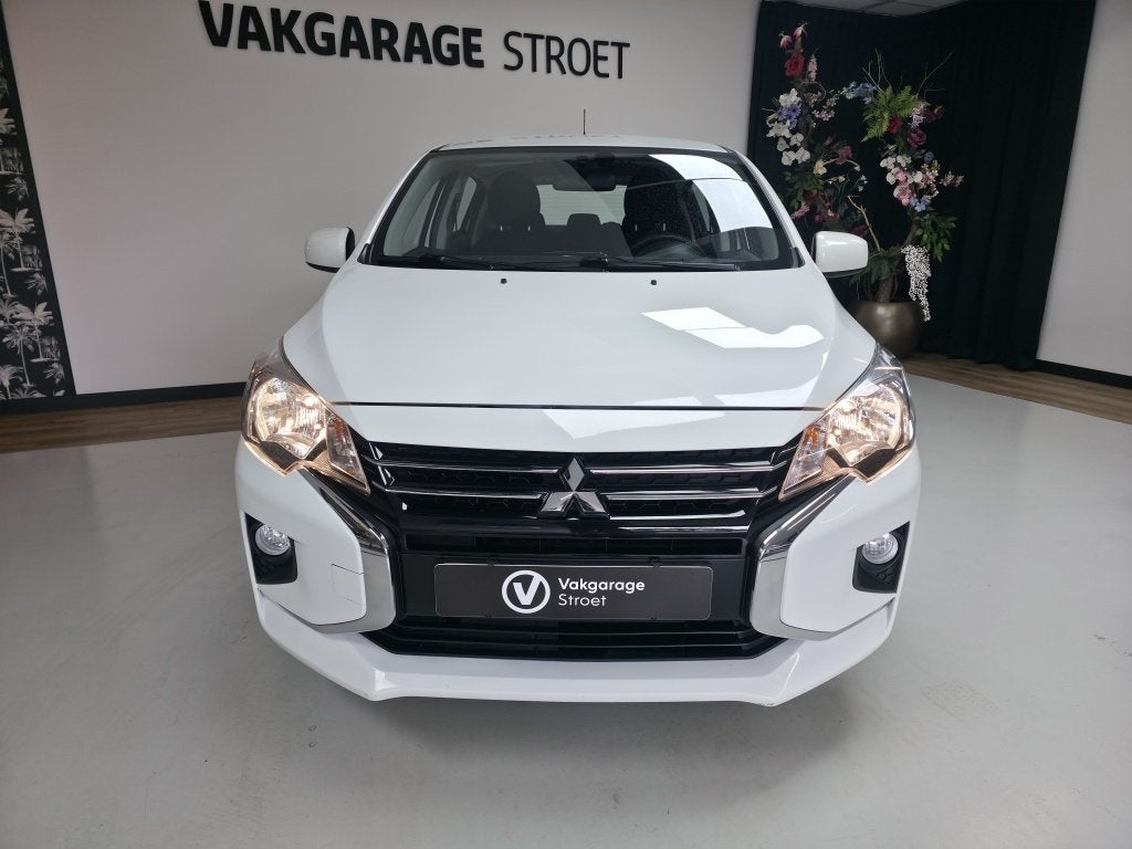 Mitsubishi Space Star 1.2 Connect+ | apple/android | LMV | 1, Auto's, Voorwielaandrijving, Dealer onderhouden, Stof, Gebruikt