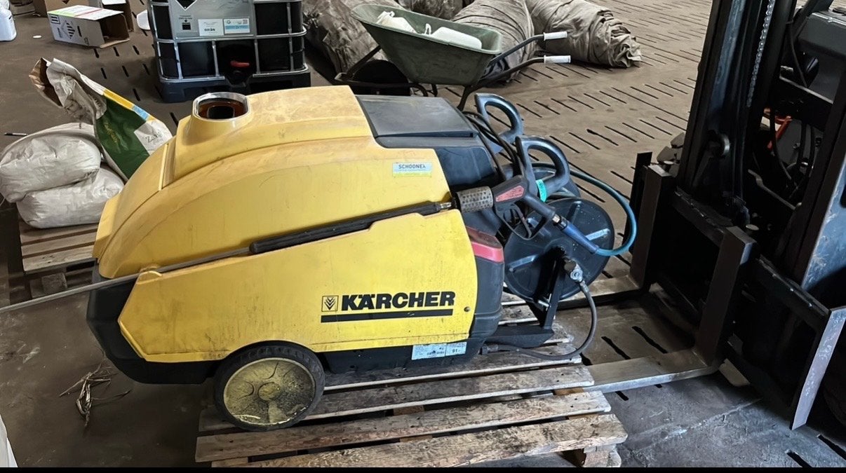 Kärcher HDS 6/14 C Hogedrukreiniger - Gebruikt, Doe-het-zelf en Verbouw, Reinigingsmachines, Ophalen, Gebruikt, Overige typen