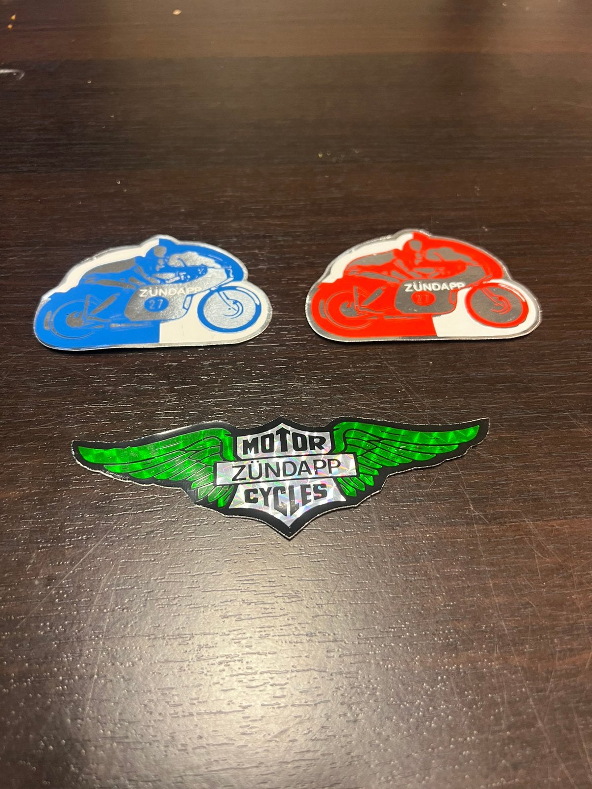Zundapp nos oldschool stickers, Fietsen en Brommers, Ophalen of Verzenden, Nieuw, Overige typen