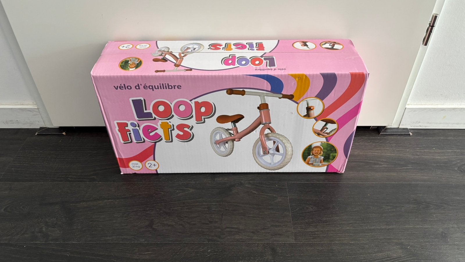 Loopfiets nieuw in doos, Ophalen, Zo goed als nieuw, Jongen of Meisje