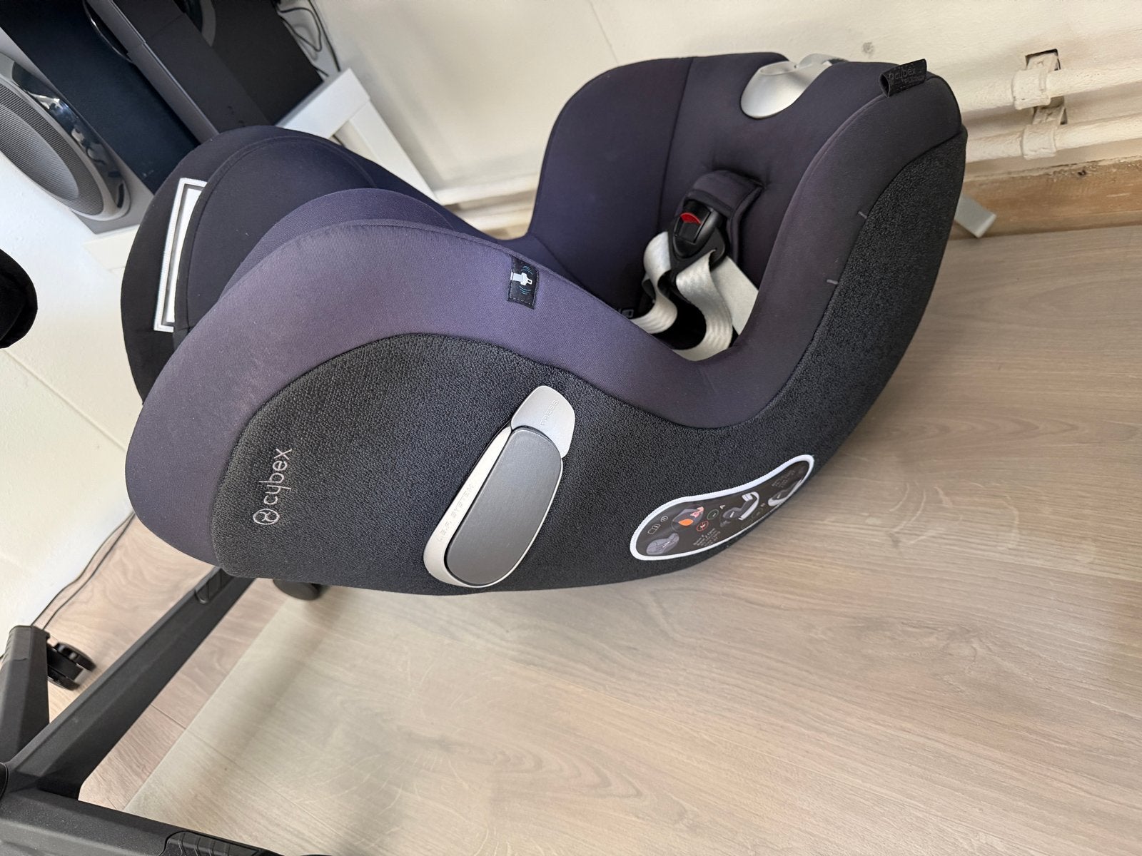Cybex Sirona Z i-Size autostoel met Base Z, Kinderen en Baby's, Autostoeltjes, Gebruikt, Overige merken, 0 t/m 18 kg, Isofix, Verstelbare rugleuning