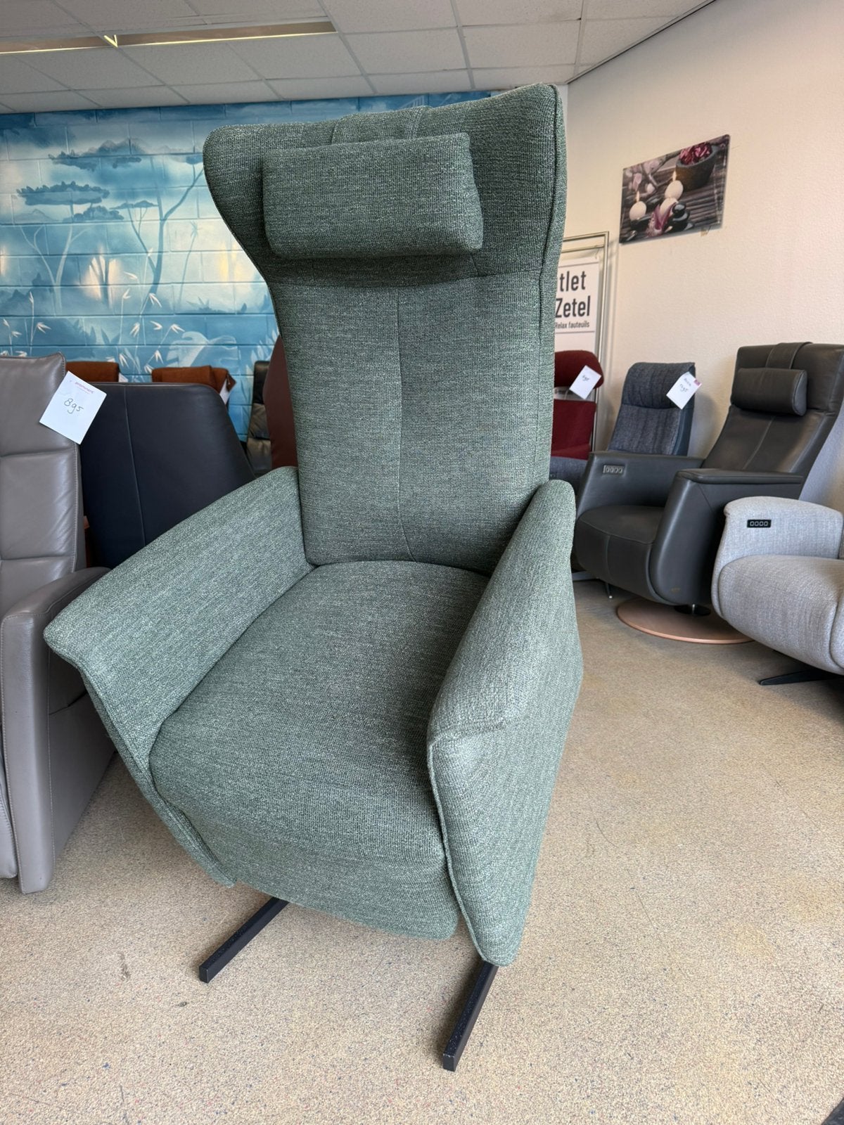 Prominent E-Chair sta op relax stoel gratis bezorgd met bon, Verzenden, Nieuw, Met bon garantie en bezorging