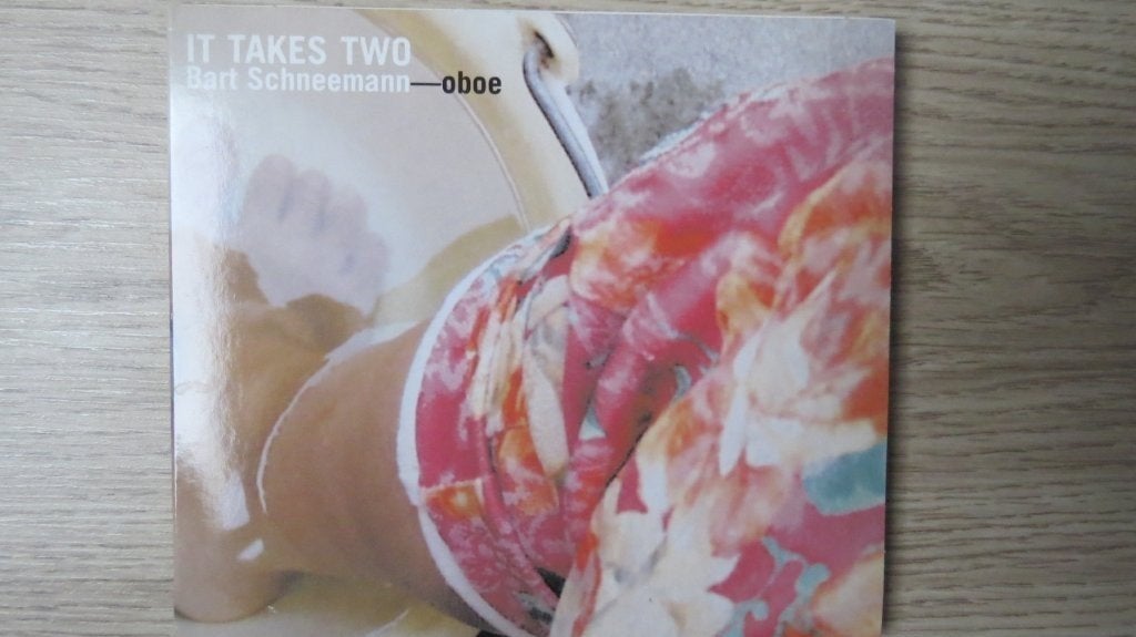 Cd hobo: It takes two, Bart Schneemann, oboe, Ophalen of Verzenden, Classicisme, Zo goed als nieuw, Kamermuziek