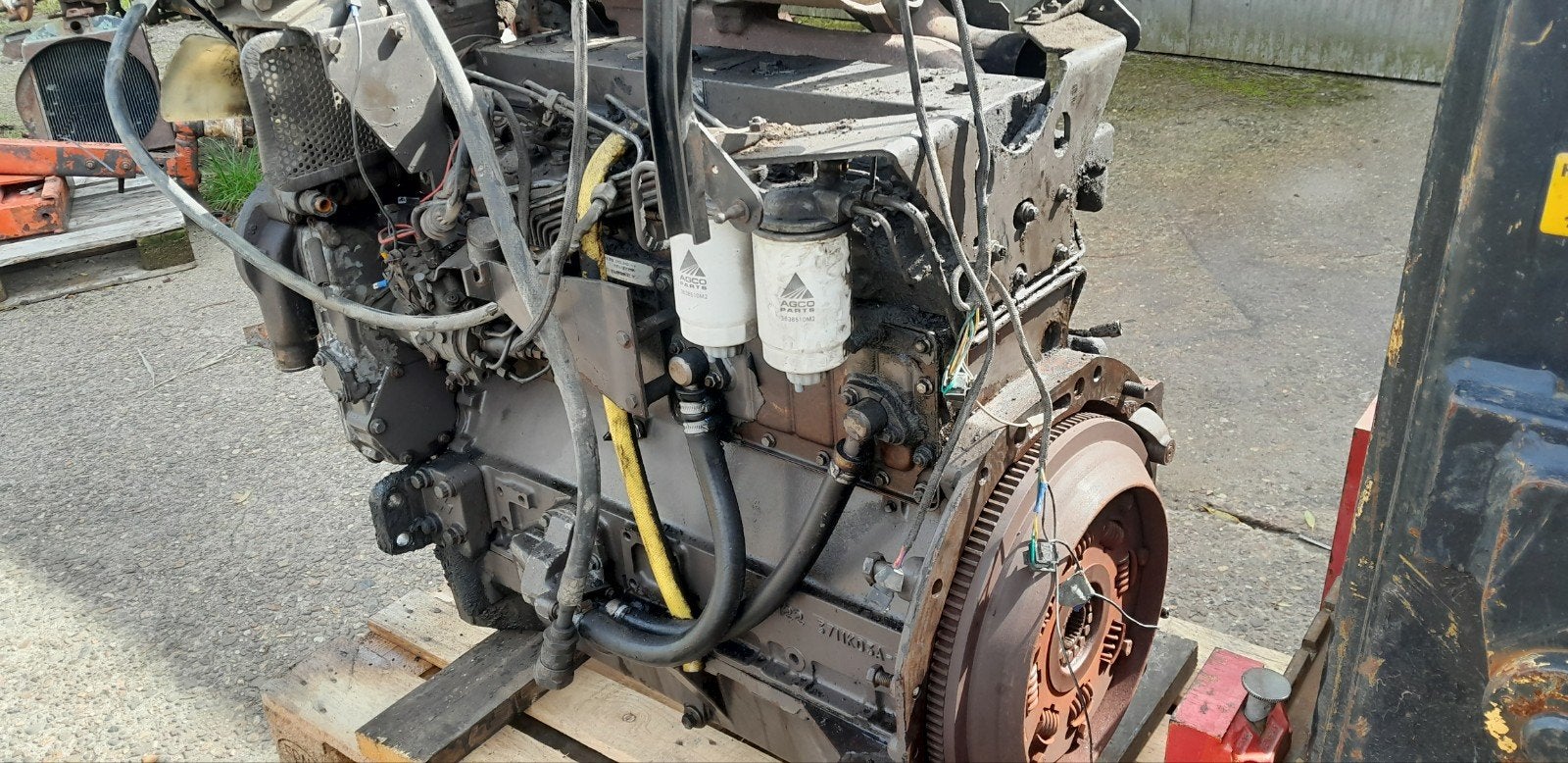 motor en div  massey ferguson 6190, Ophalen of Verzenden