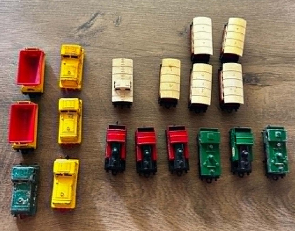 Lot Matchbox miniatures treintjes, Verzenden