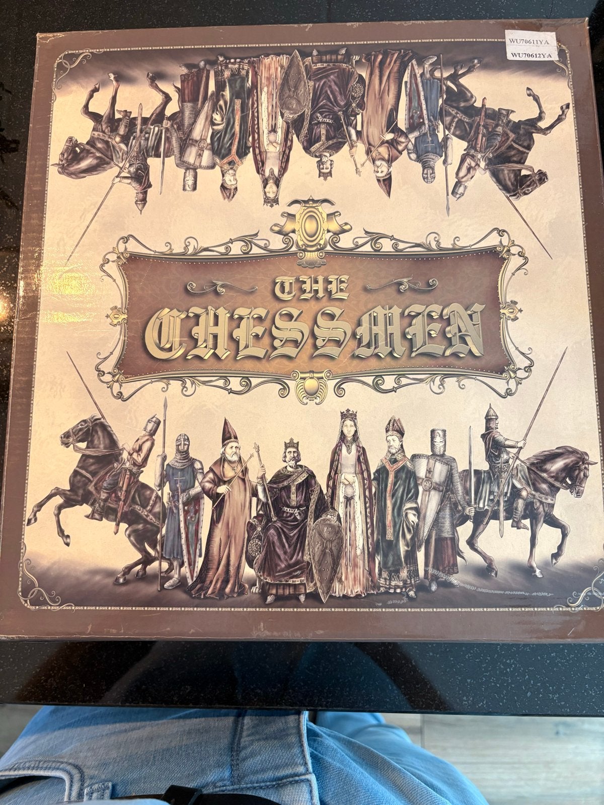 The Chessmen Schaakspel - Luxe Uitvoering, Een of twee spelers, Ophalen of Verzenden, Zo goed als nieuw